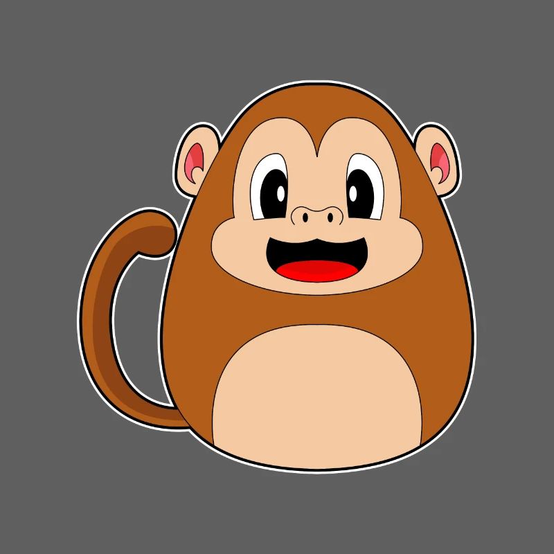 Monkey Easter Easter Egg
