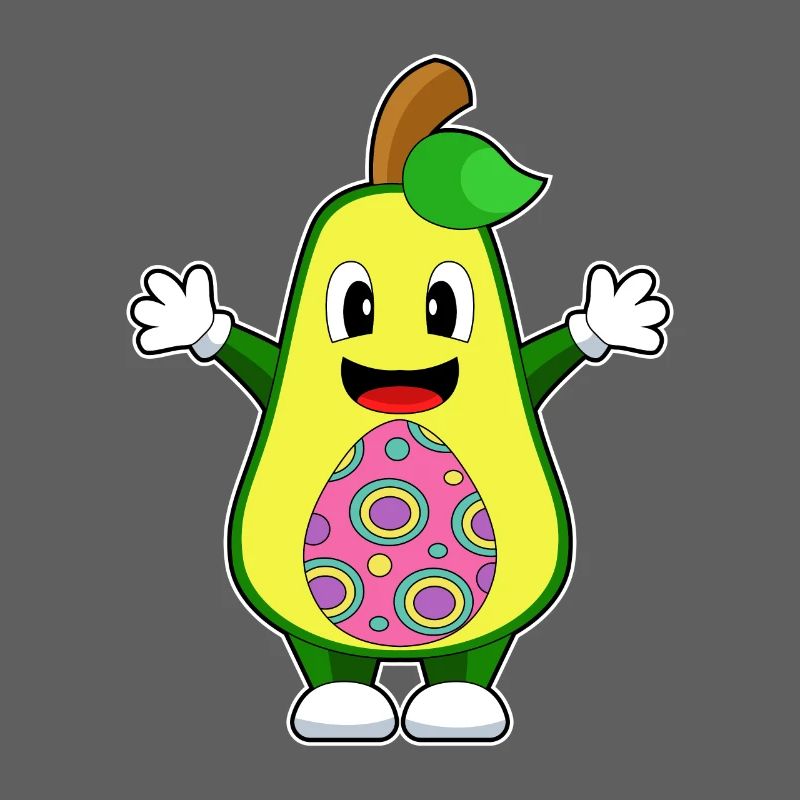 Avocado Easter Easter Egg