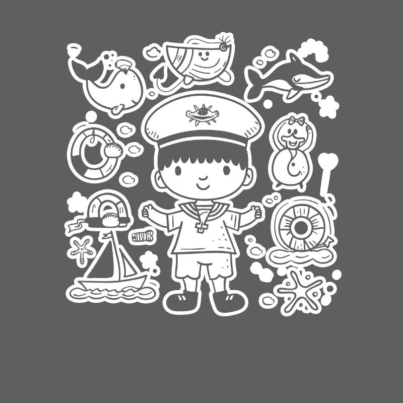 Little Sailor Comic Look