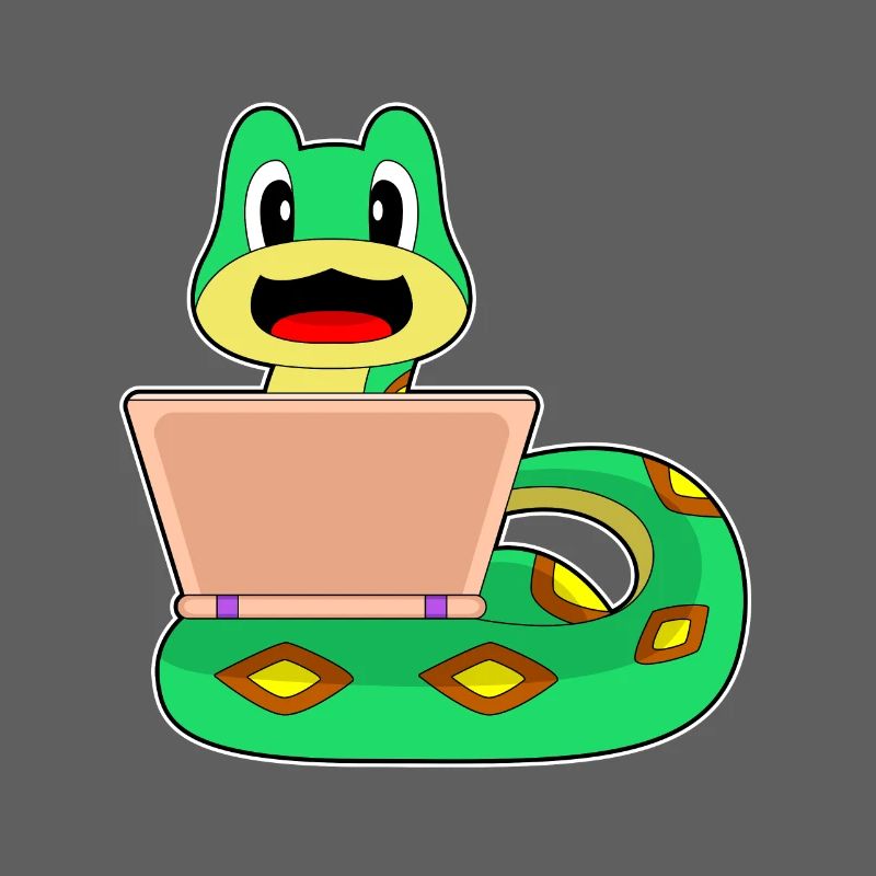 Ordinateur portable serpent