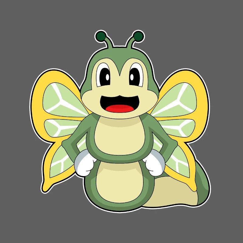 Raupe Flügel