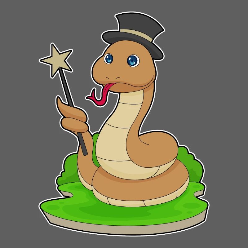 Serpent Sorcier Baguette