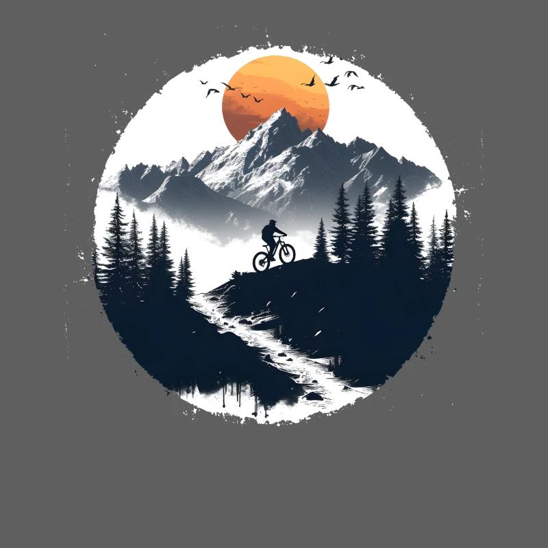 Illustration de cycliste