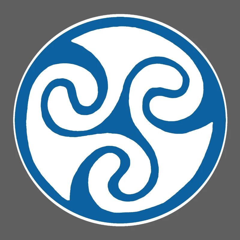 Symbole celte bleu