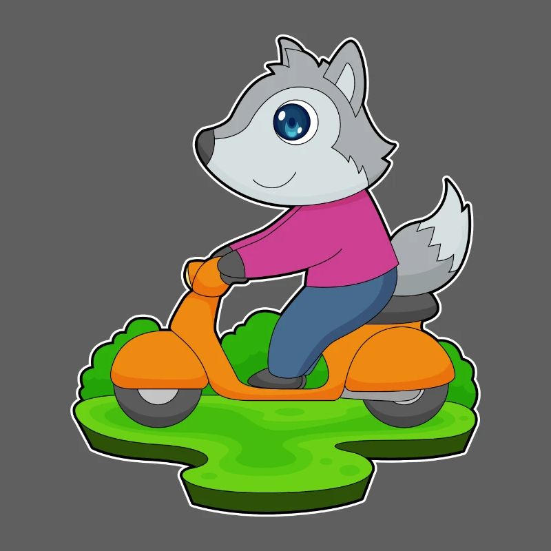 Trottinette Wolf
