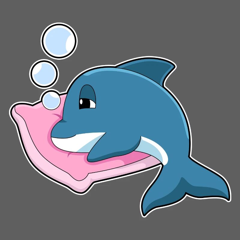 Dolphin Sleeping Pillow