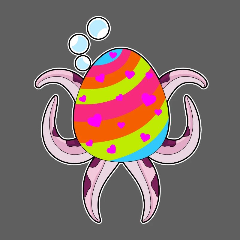 Oeuf de Pâques Octopus