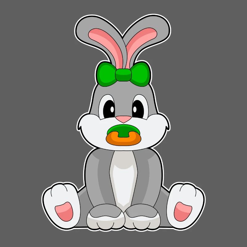 Sucette pour bébé lapin