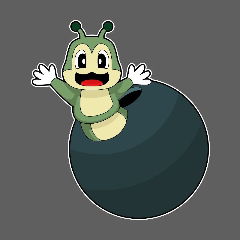 Caterpillar Bowling Boule de bowling