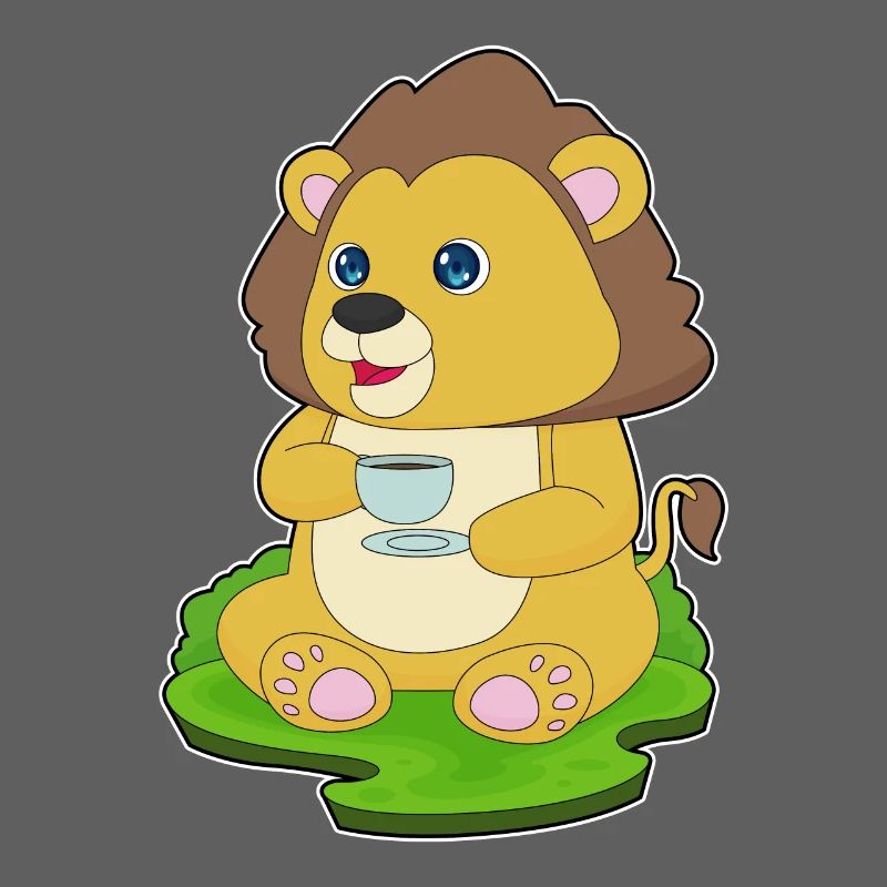 Lion Coupe de café