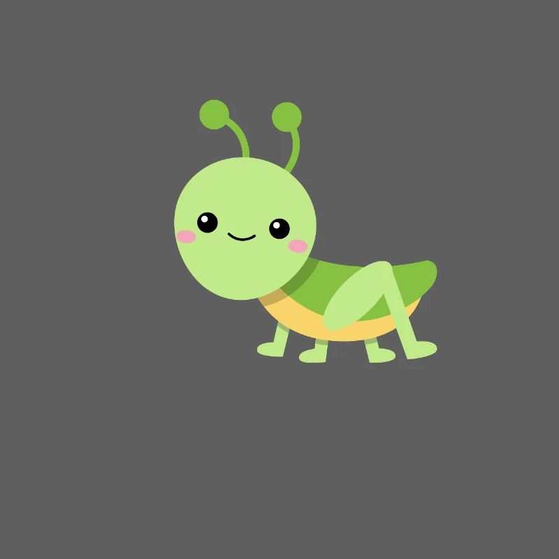 Lively grasshopper