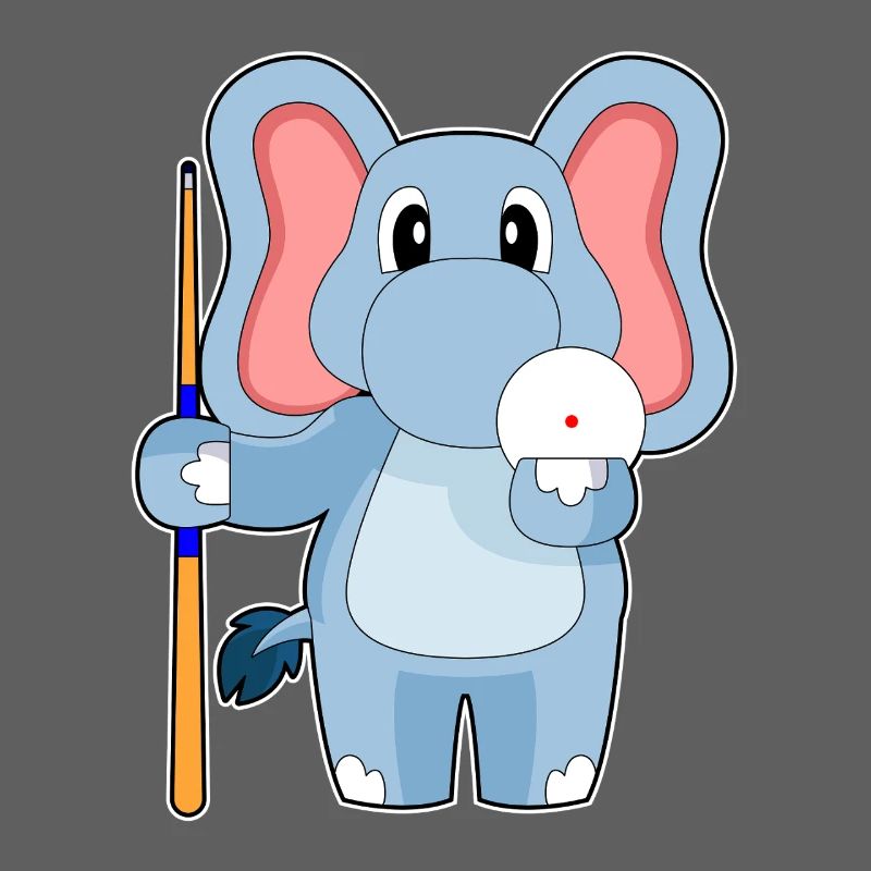 Elephant Billiard Cue