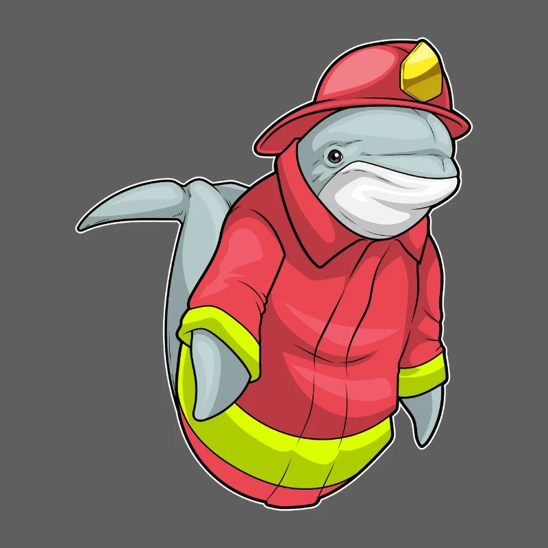 Dolphin Pompier Pompier Brigade