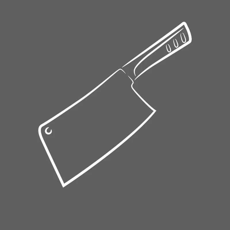 Hackmesser Skizze