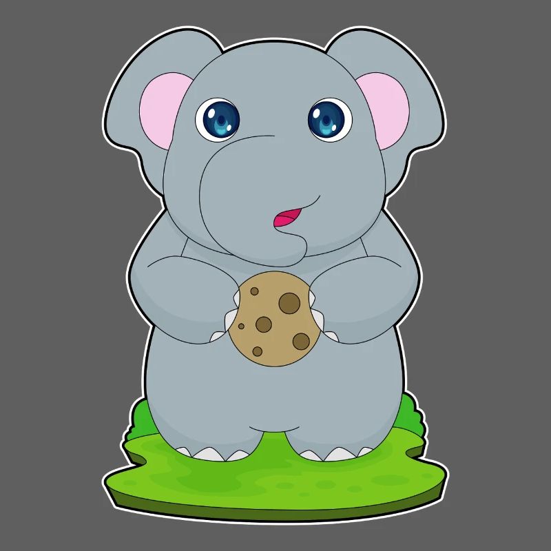 Elephant Cookie