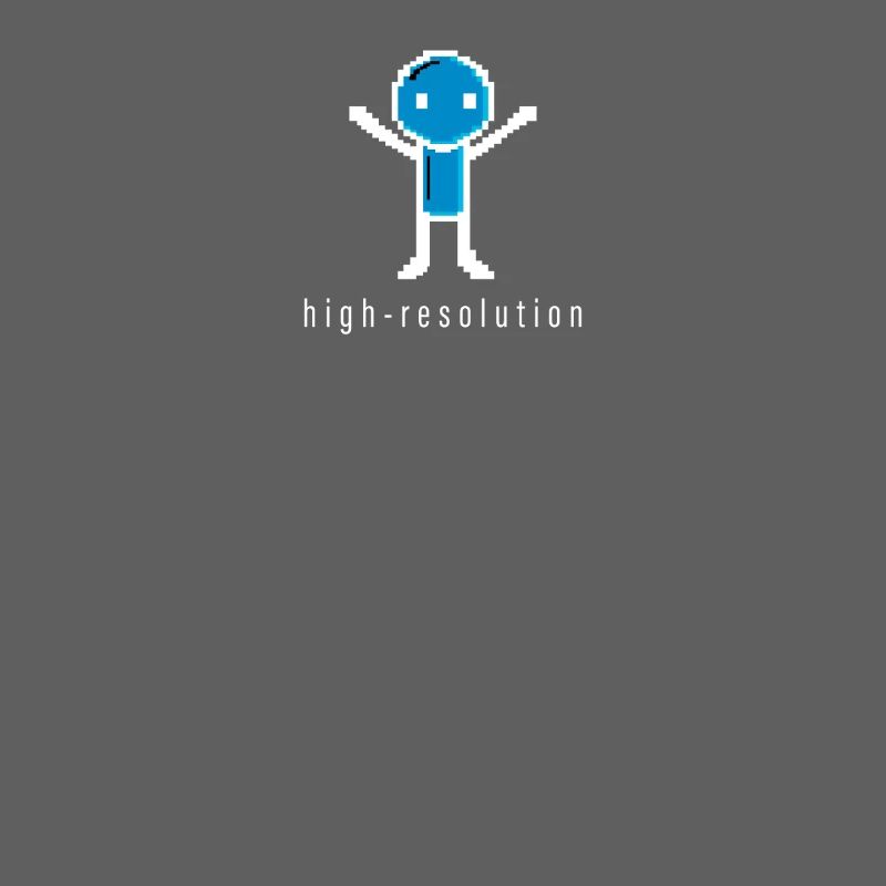 Pixel haute résolution Humour absurde masculin