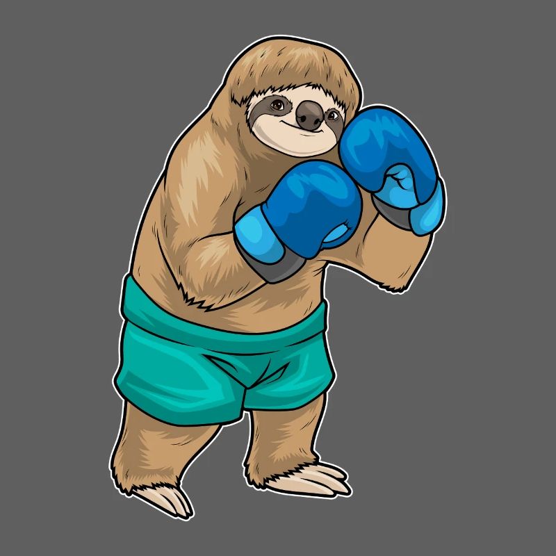 Sloth Boxer Gants de boxe Boxe