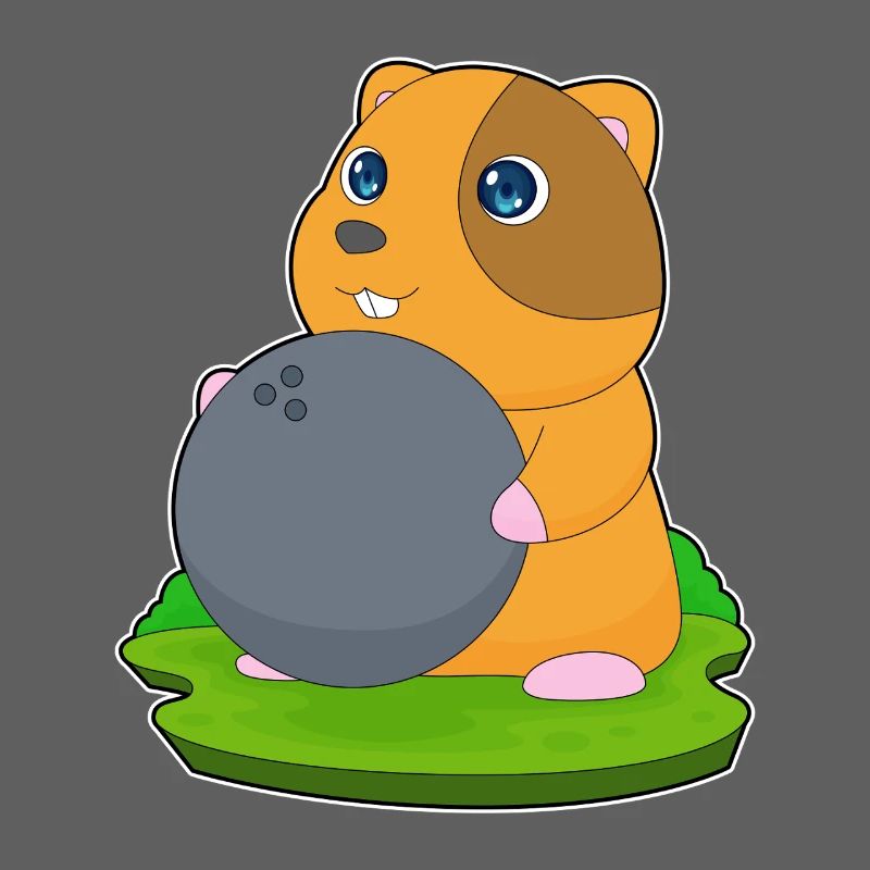Hamster Bowling Boule de bowling