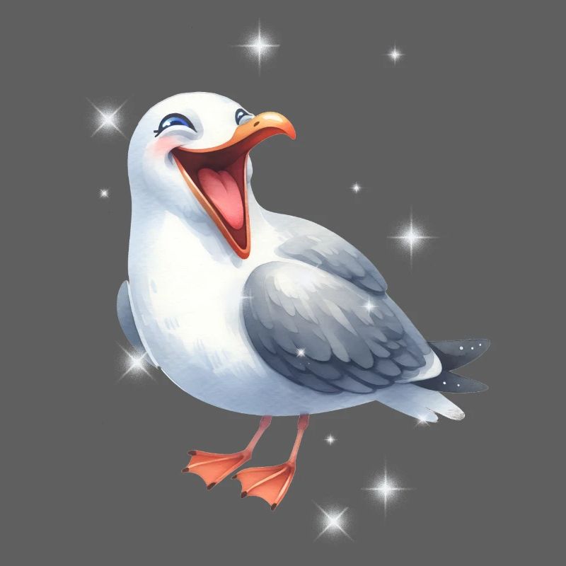 Kinder Möwe Möwen maritim