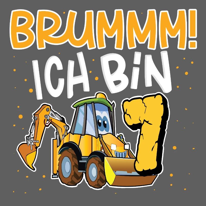 7. Geburtstag Bagger