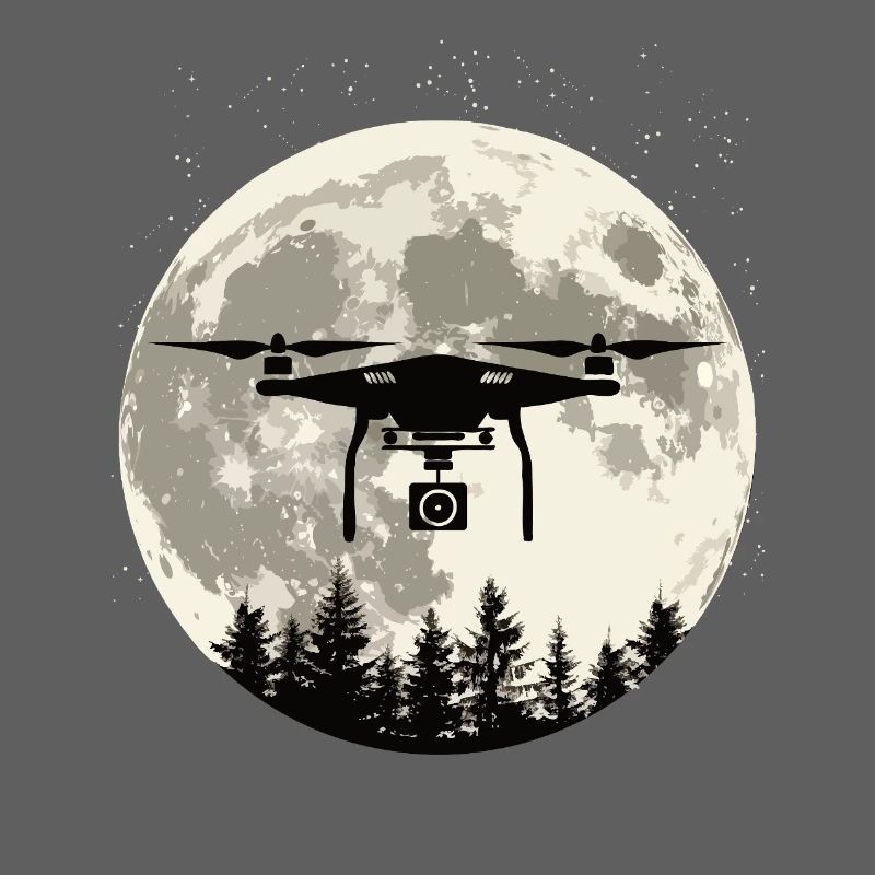 Drone Full Moon