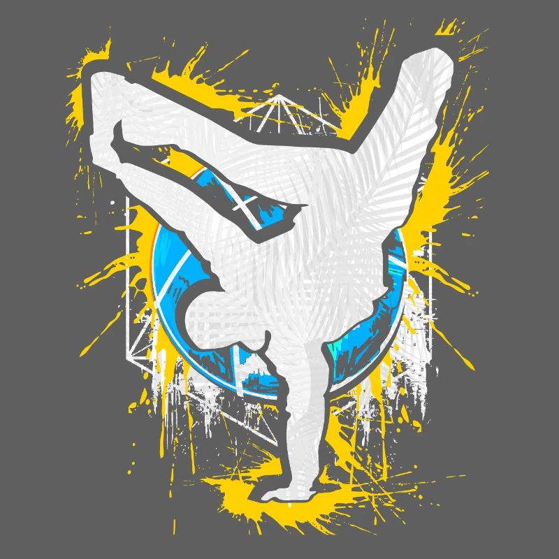 Breakdance Handstand Bboy - B-Boying Breakdancer
