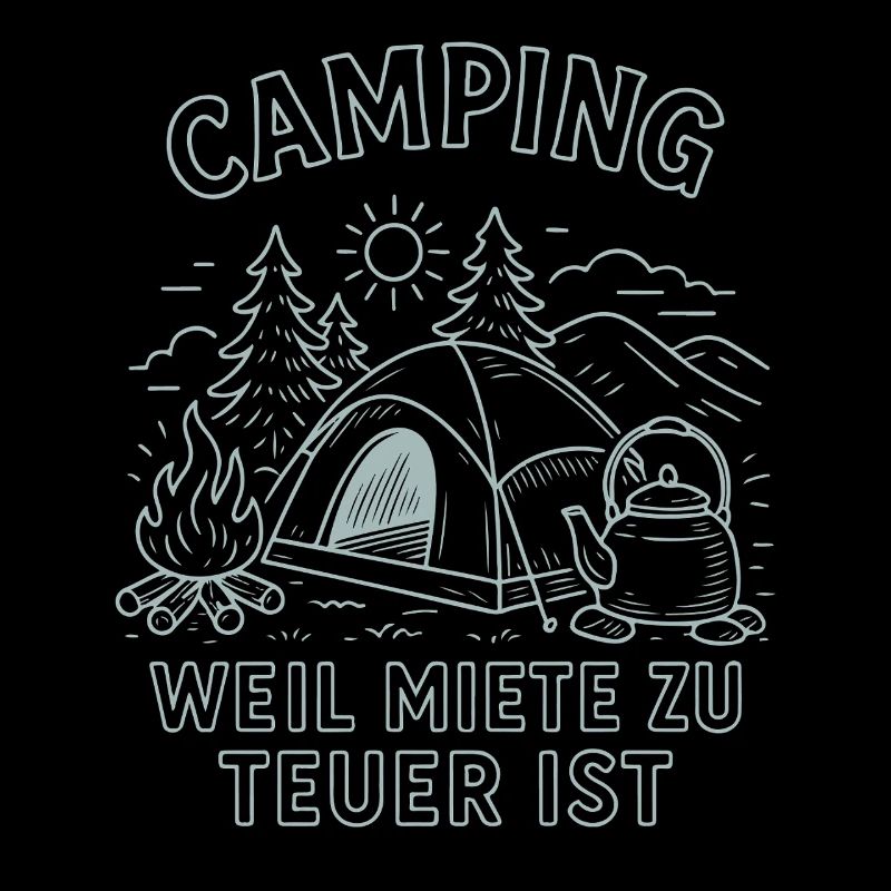 Camping Parce que le loyer est trop cher Aventure Nature