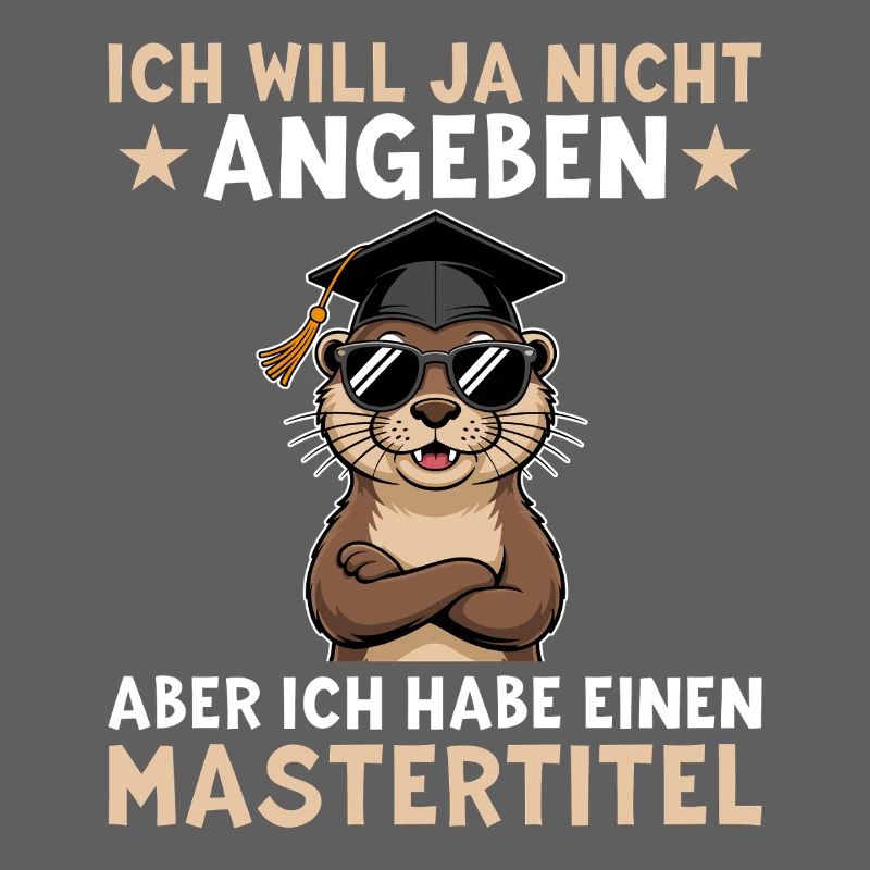 Master's Degree - Otter with Master's Degree