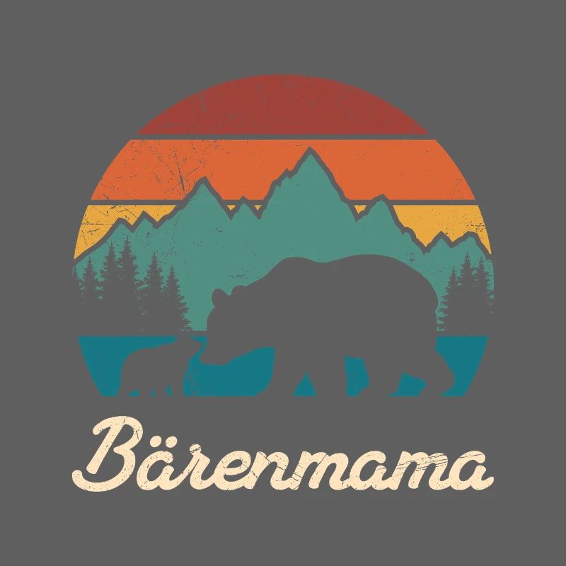 Werdende Mutter BÄRENMAMA Bald Mama Lustiges
