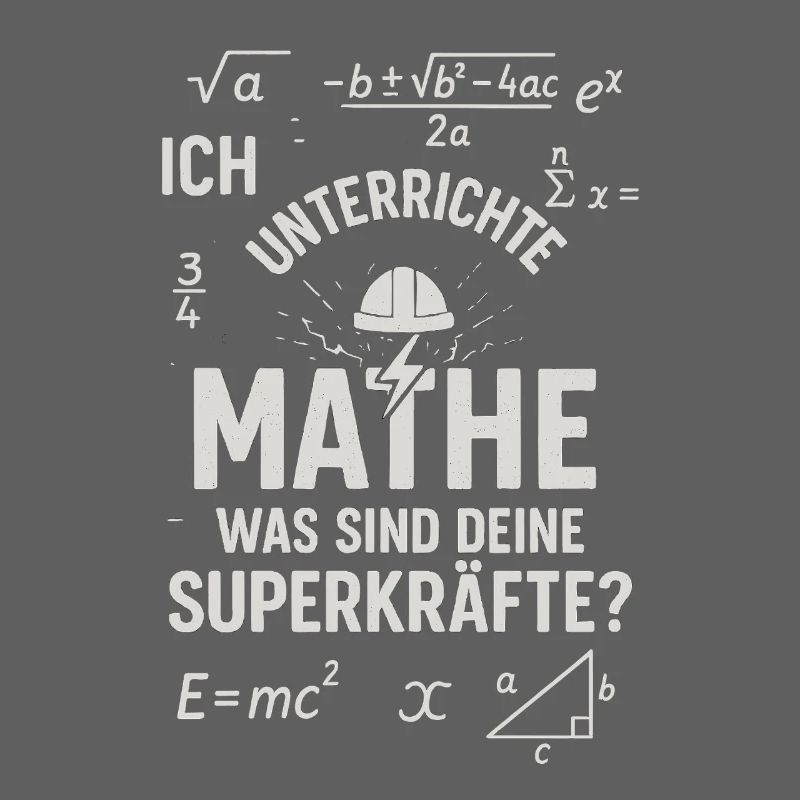 Mathe Superkräfte – Ich unterscheide Mathe Lehrer
