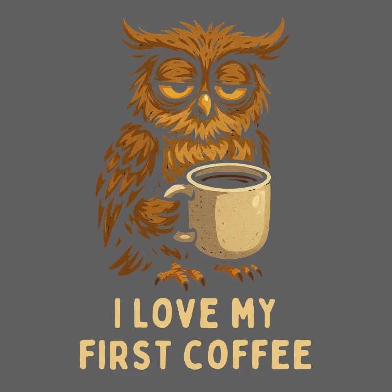 J’adore mon premier Coffee Eule Owl