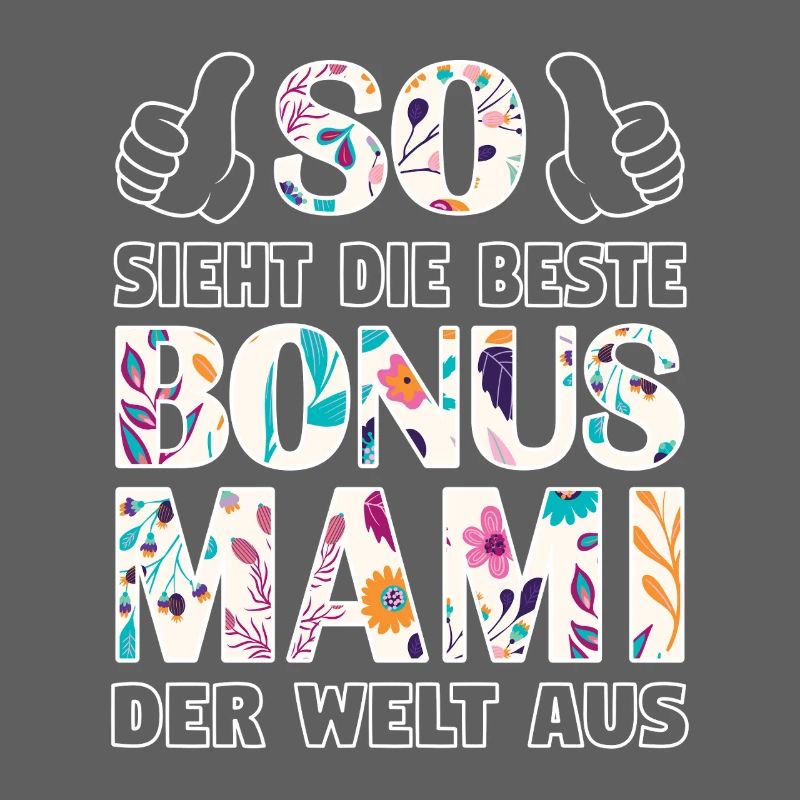 Bonus Mami Mama beste Mutter Muttertag Geschenk