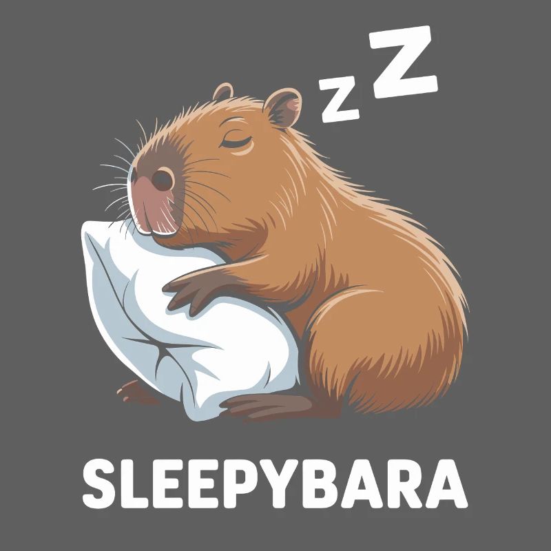 Sleepybara Capybara Dormir
