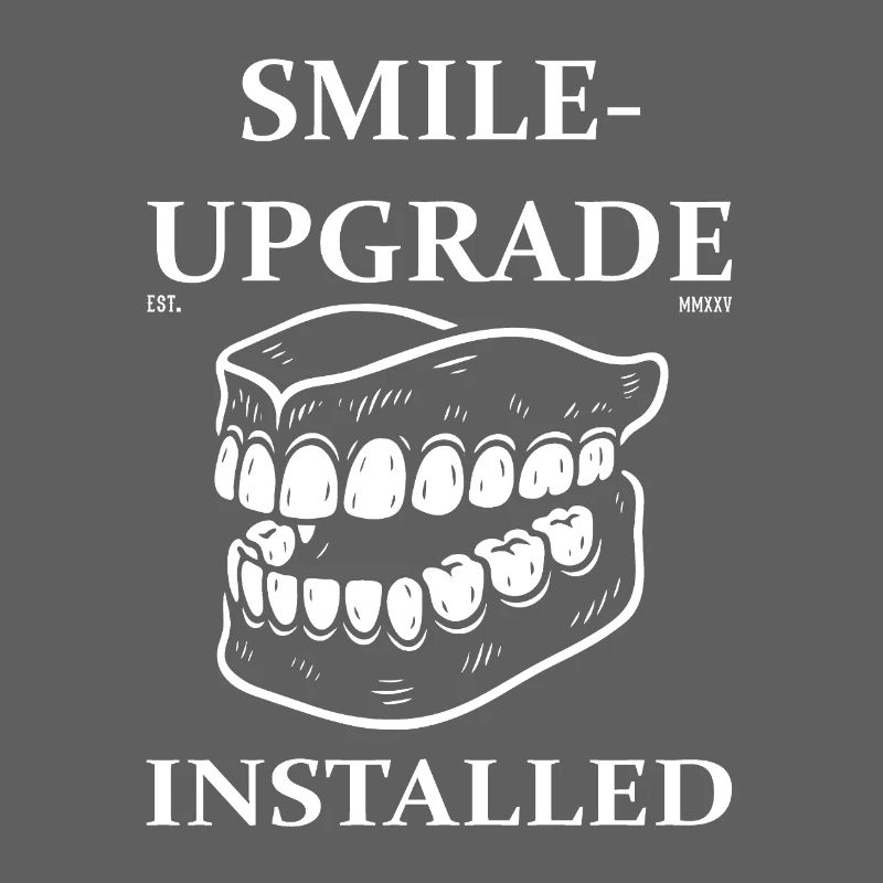 Funny Denture Design – Smile Upgrade Installed