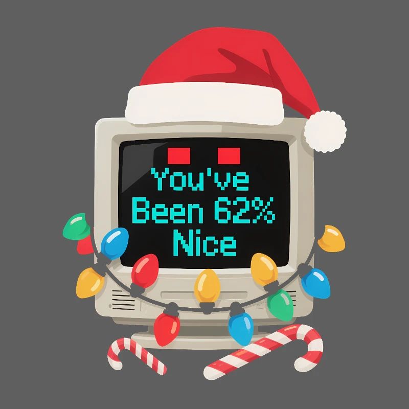 Computer Christmas AI Sarcastic Tech Gift