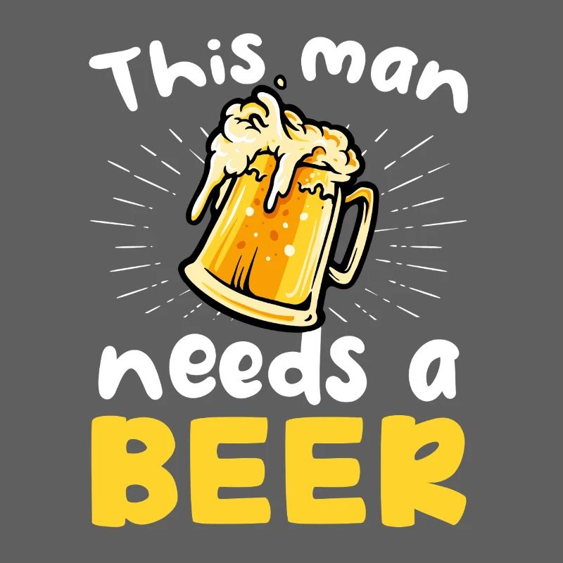 This Man Needs a Beer