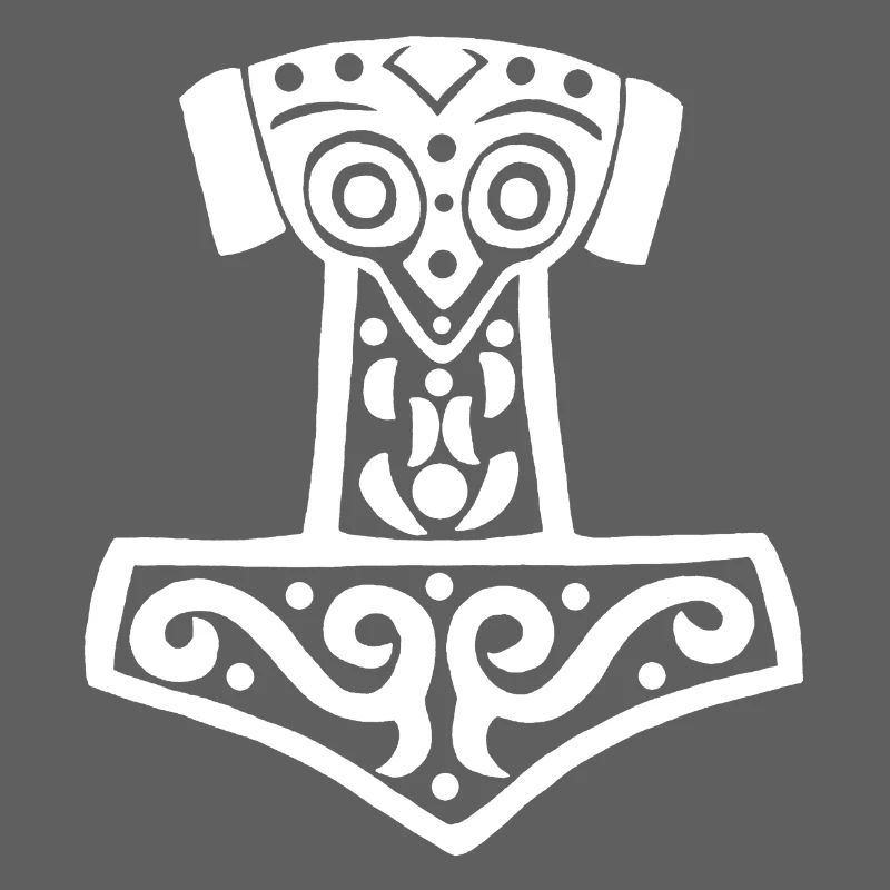 Marteau de Thor (blanc)