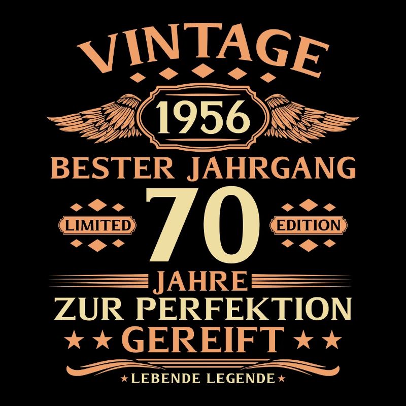 70. Geburtstag Lebende Legende seit 1956