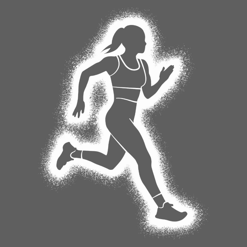 Course à pied, jogging, filles Coureuses