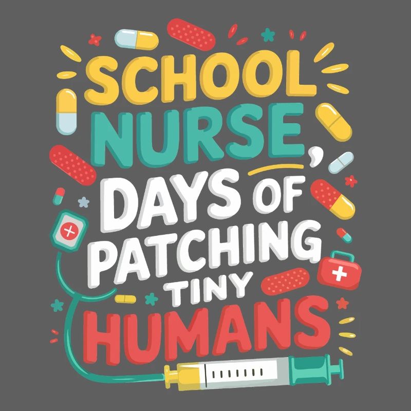 Schulkrankenschwester Patchwork Minis