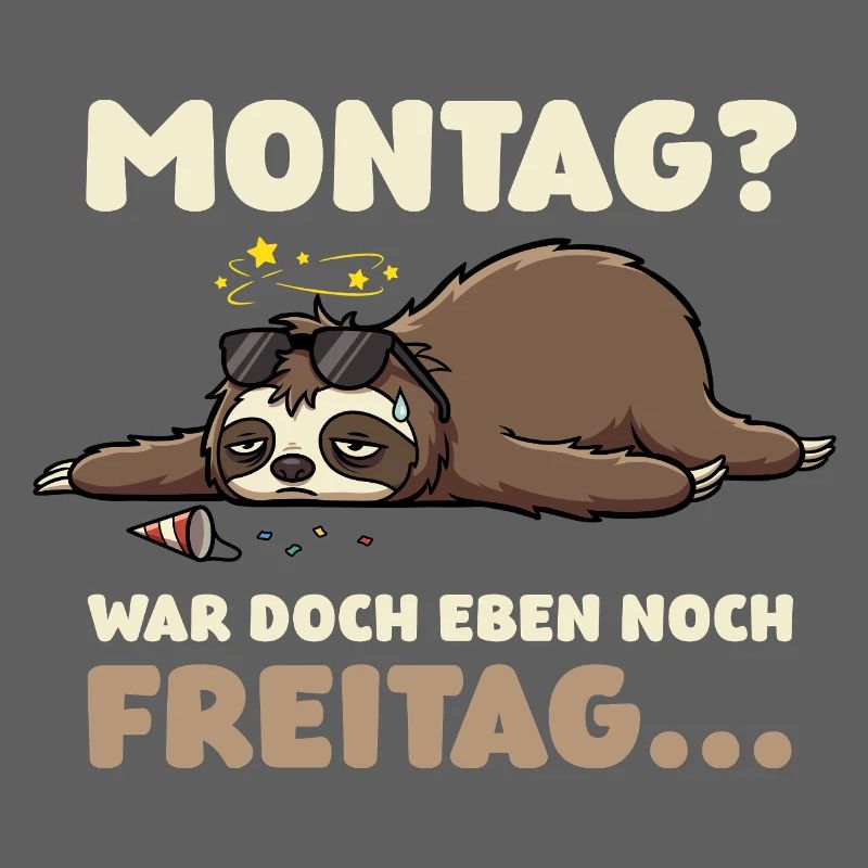 Monday? It was just Friday – sloth