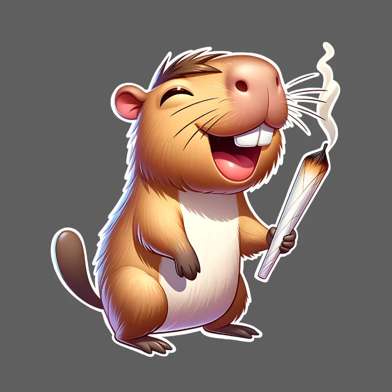 Mauvaise herbe de la capybara