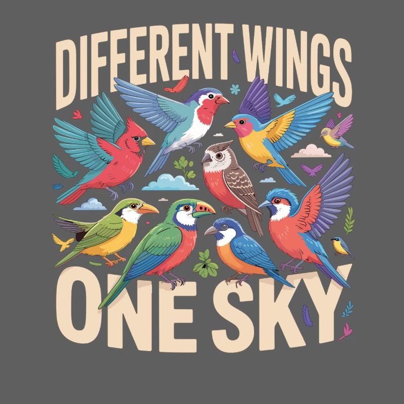Ailes différentes, un oiseau du ciel