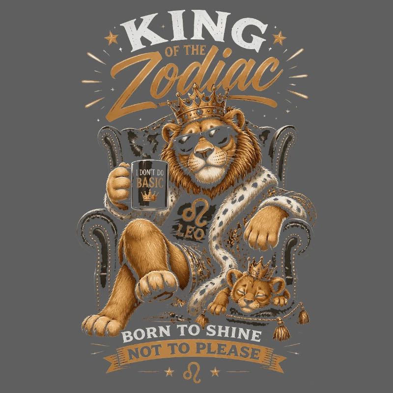 Roi du Zodiaque Lion Luxe