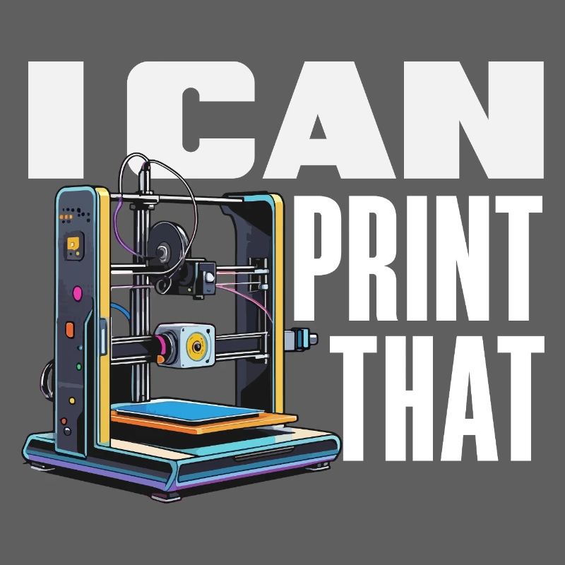 I Can Print The 3D Printer Maker Funny