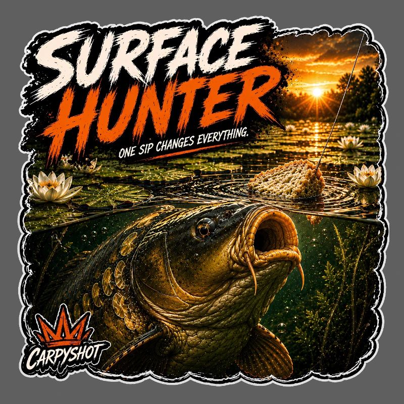 Conception de la pêche à la carpe de chasse de surface