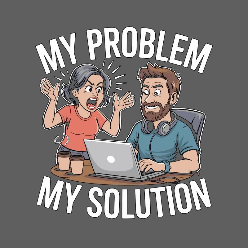 Remote Developer My Problem My Pictogram Dad Mom