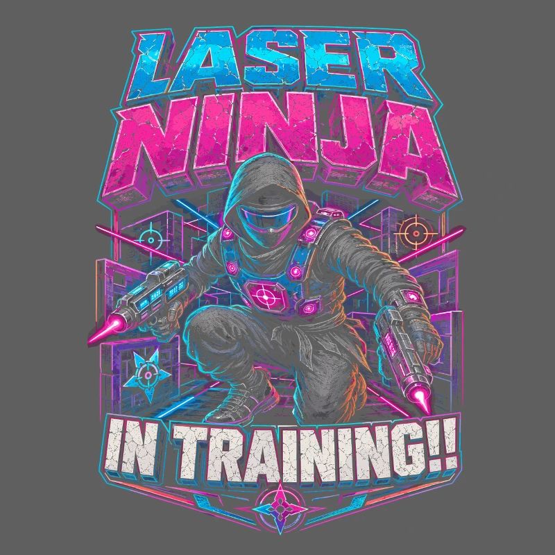 Laser Tag Ninja In Training