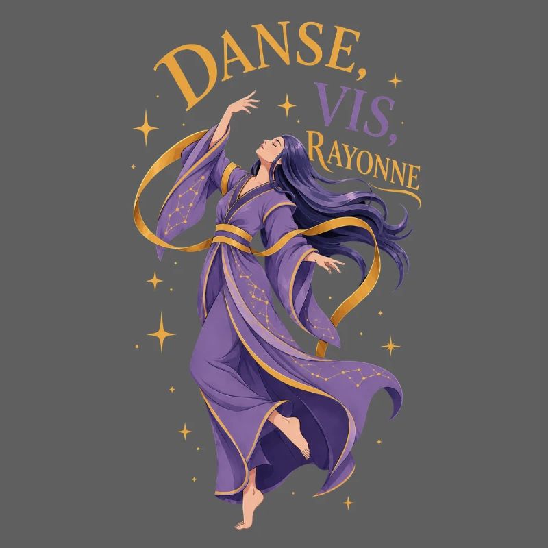 Déesse Céleste : Danse, Vis, Rayonne