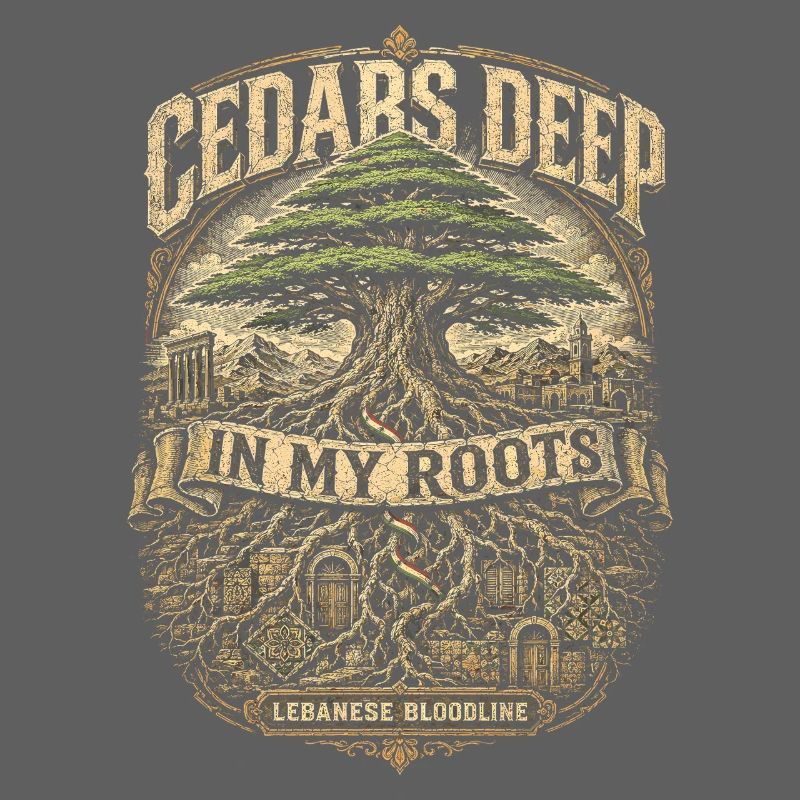 Libanon Libanese Cedars Deep In My Roots